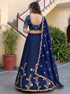 Royal Heritage Embroidered Lehenga Set