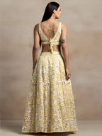 Floral Sequins Embroidered Lehenga Choli