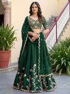 Royal Heritage Embroidered Lehenga Set