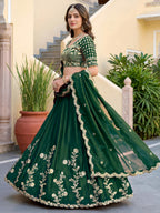 Royal Heritage Embroidered Lehenga Set