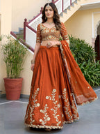 Royal Heritage Embroidered Lehenga Set