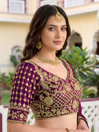 Royal Heritage Embroidered Lehenga Set