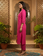 MEGENTA BLOOM CO-ORD SET