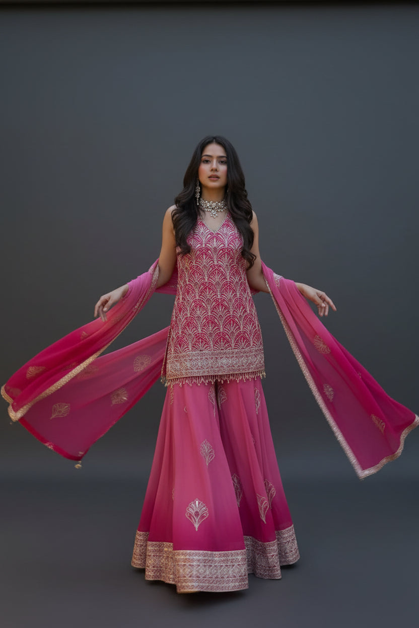 Zynara Gulraiz Palazzo Set
