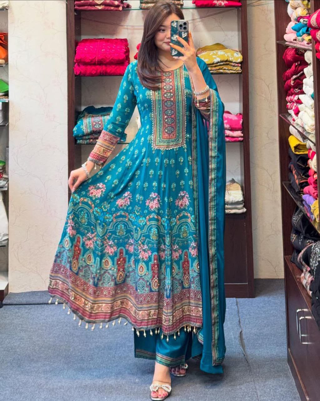Zynara Rangmahal Anarkali Set