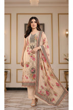 Zynara Aaina Crape Silk Suit Set