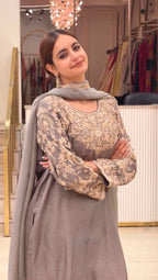 Zynara Zevara— Chinon Silk Farshi Palazzo Set