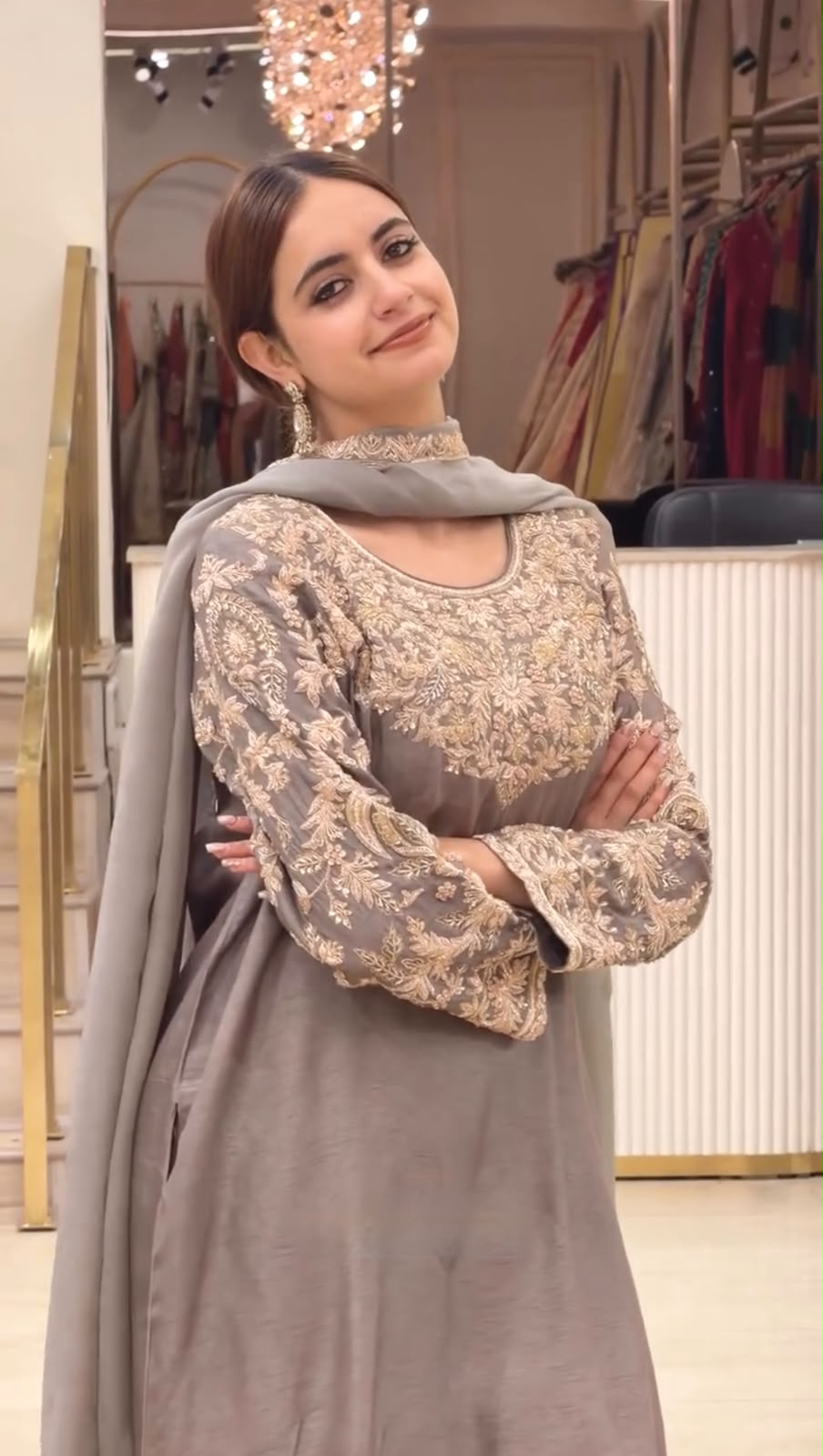 Zynara Zevara— Chinon Silk Farshi Palazzo Set