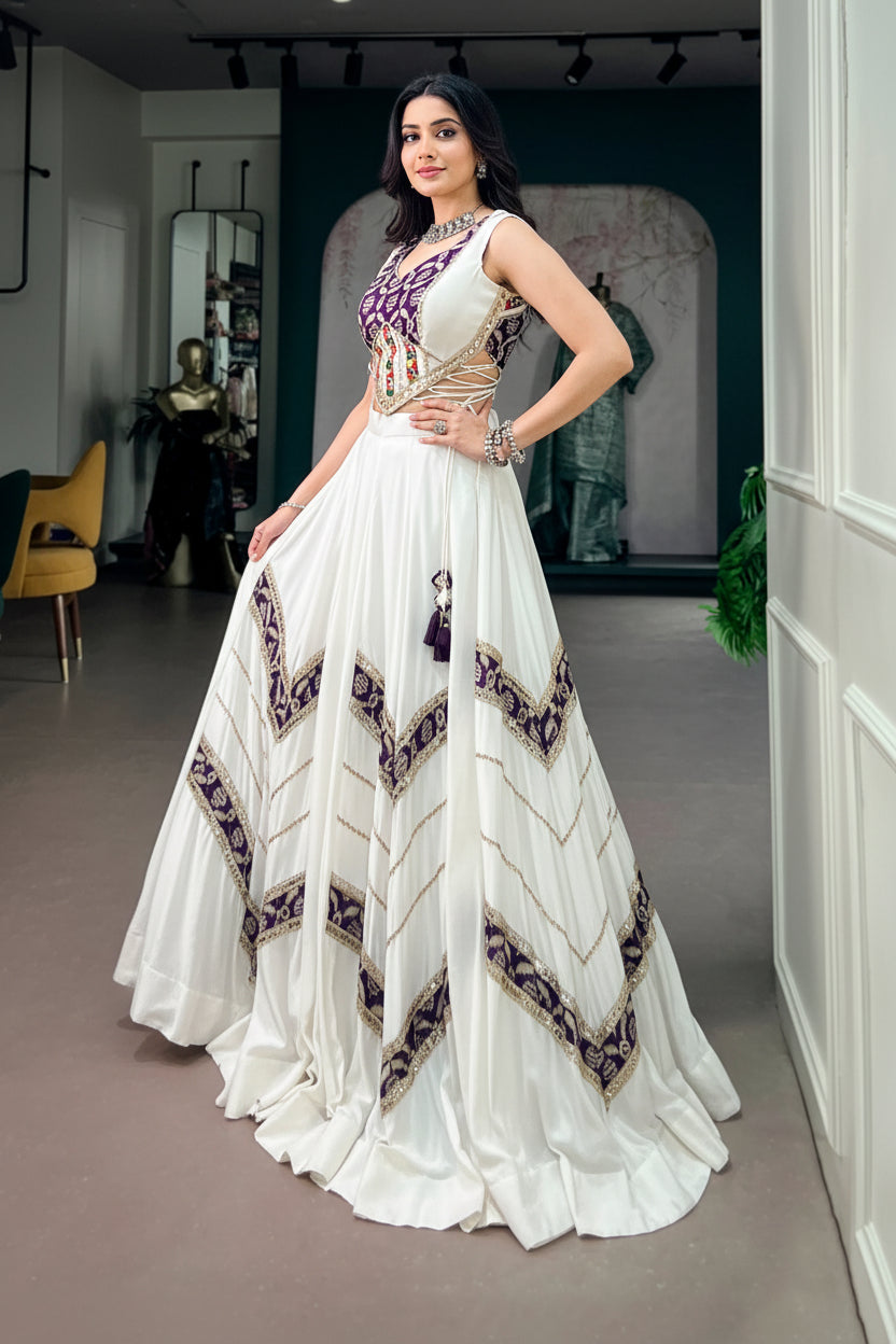 Zynara Rajhansi Navratri Lehenga set
