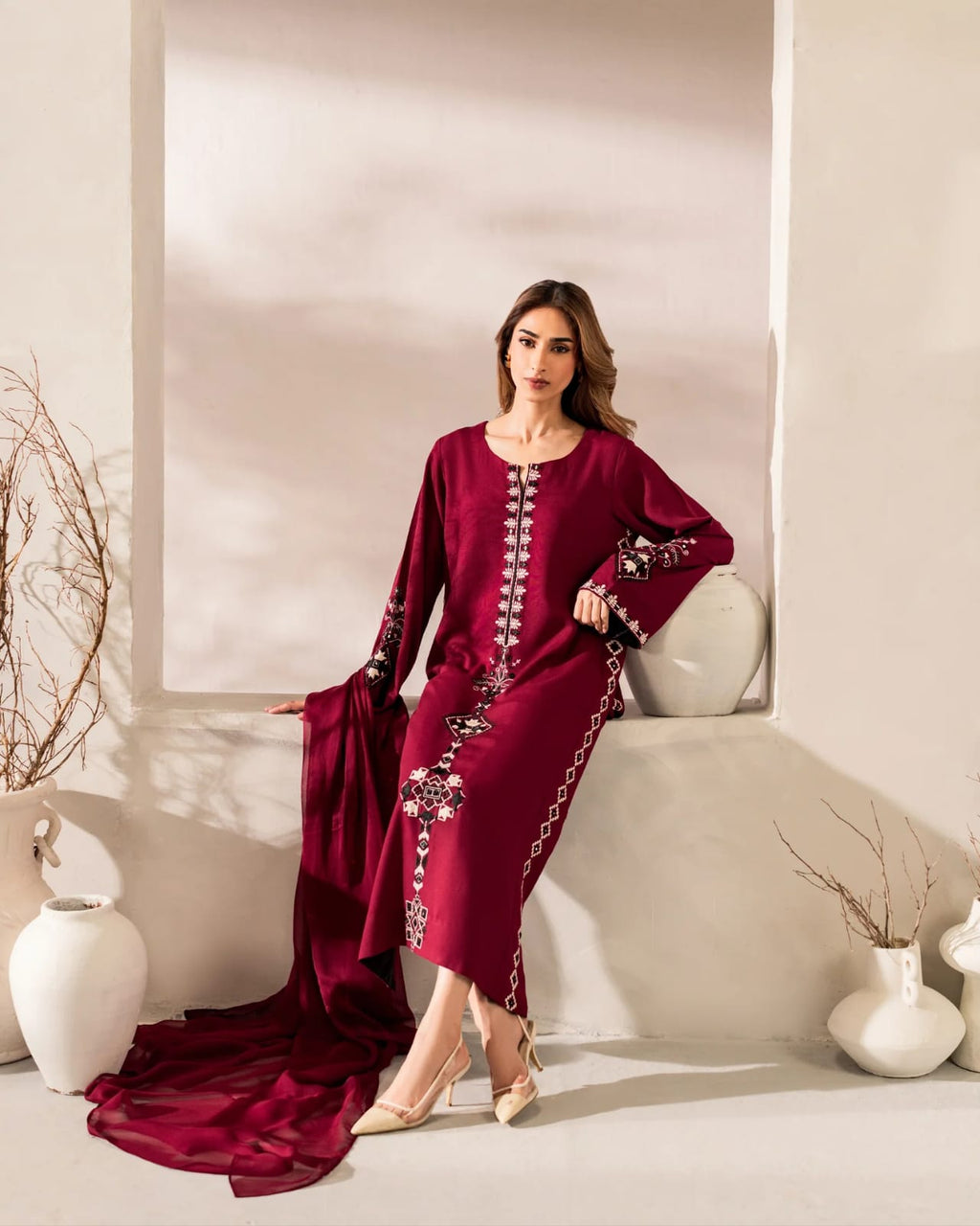 Zynara Chanderi Silk 3-Piece Set