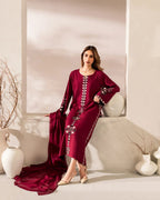 Zynara Chanderi Silk 3-Piece Set