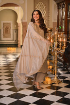 Regal Gold Designer Ethnic Suit