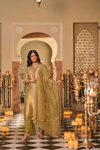 Regal Gold Designer Ethnic Suit