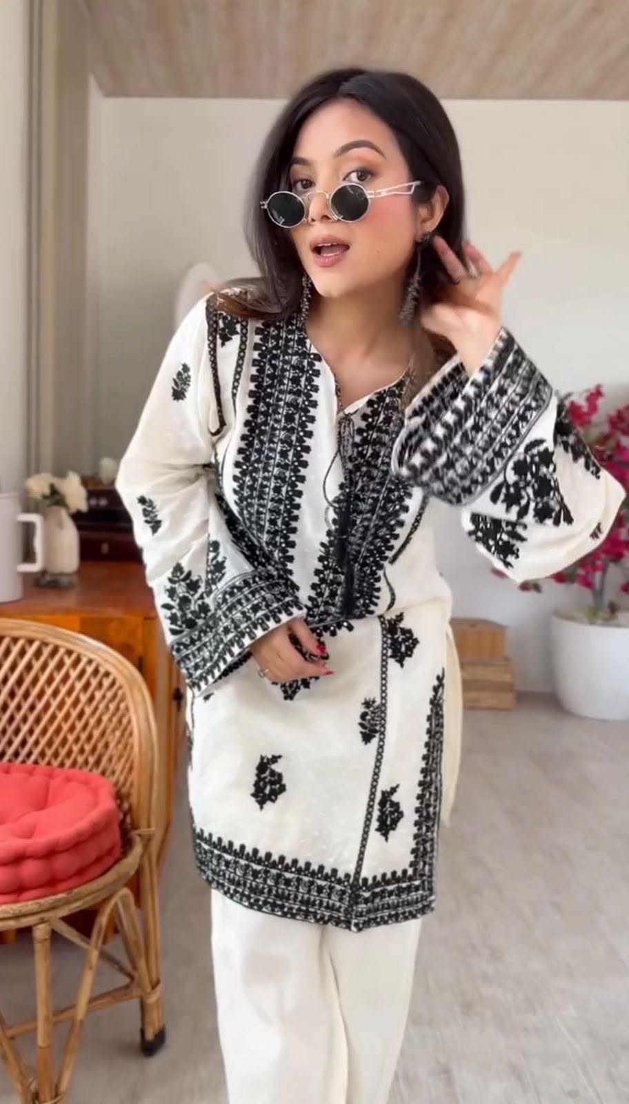 Noir Noor Farshi Set
