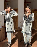 Noir Noor Farshi Set