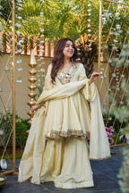 Chandrika Olive Ivory