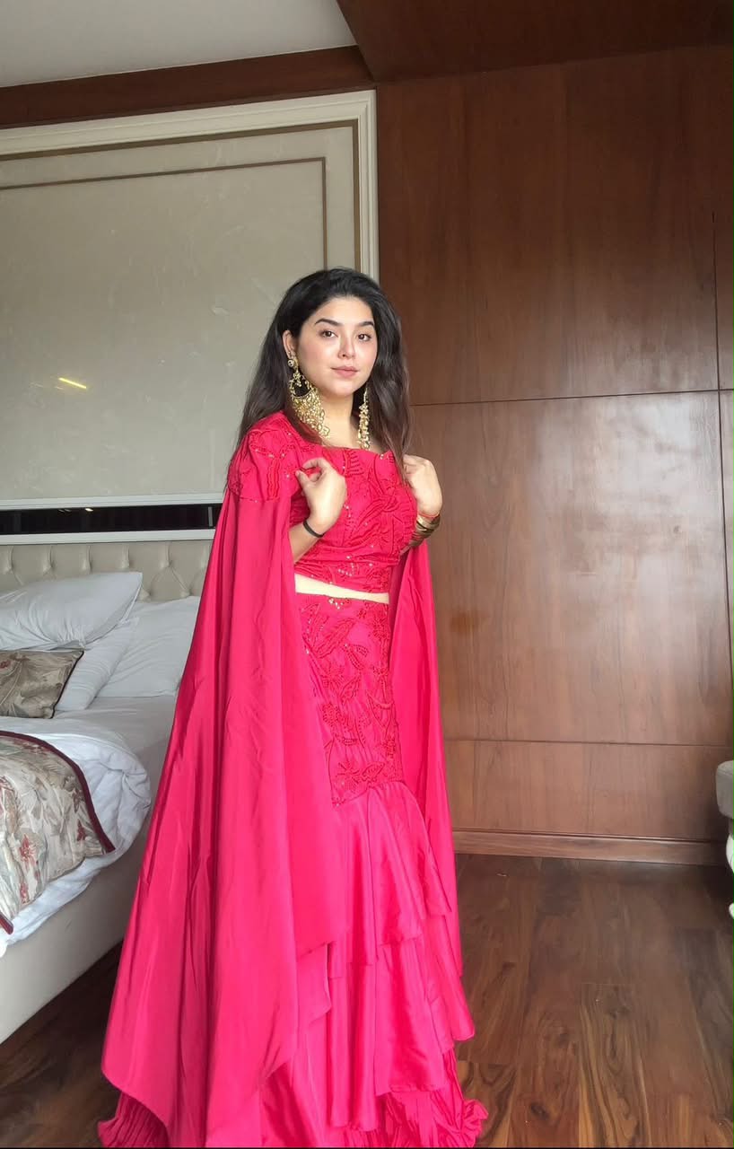 Rani Rose Lehenga Set