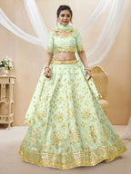 Zynara Pista Noor Mirror Lehenga Set