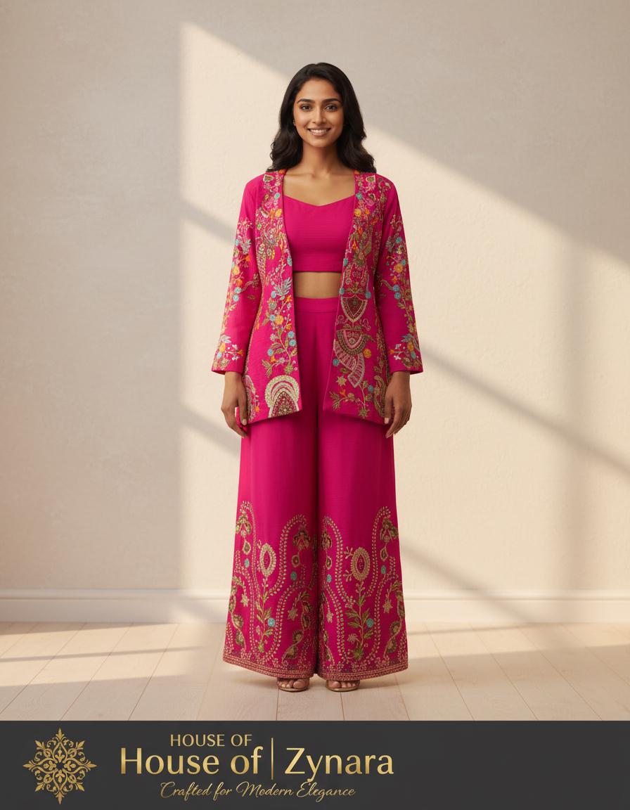 Zynara Shahbanu 3 Piece Coord Set