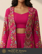 Zynara Shahbanu 3 Piece Coord Set