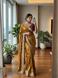 Zynara Fendy Satin Saree Collection