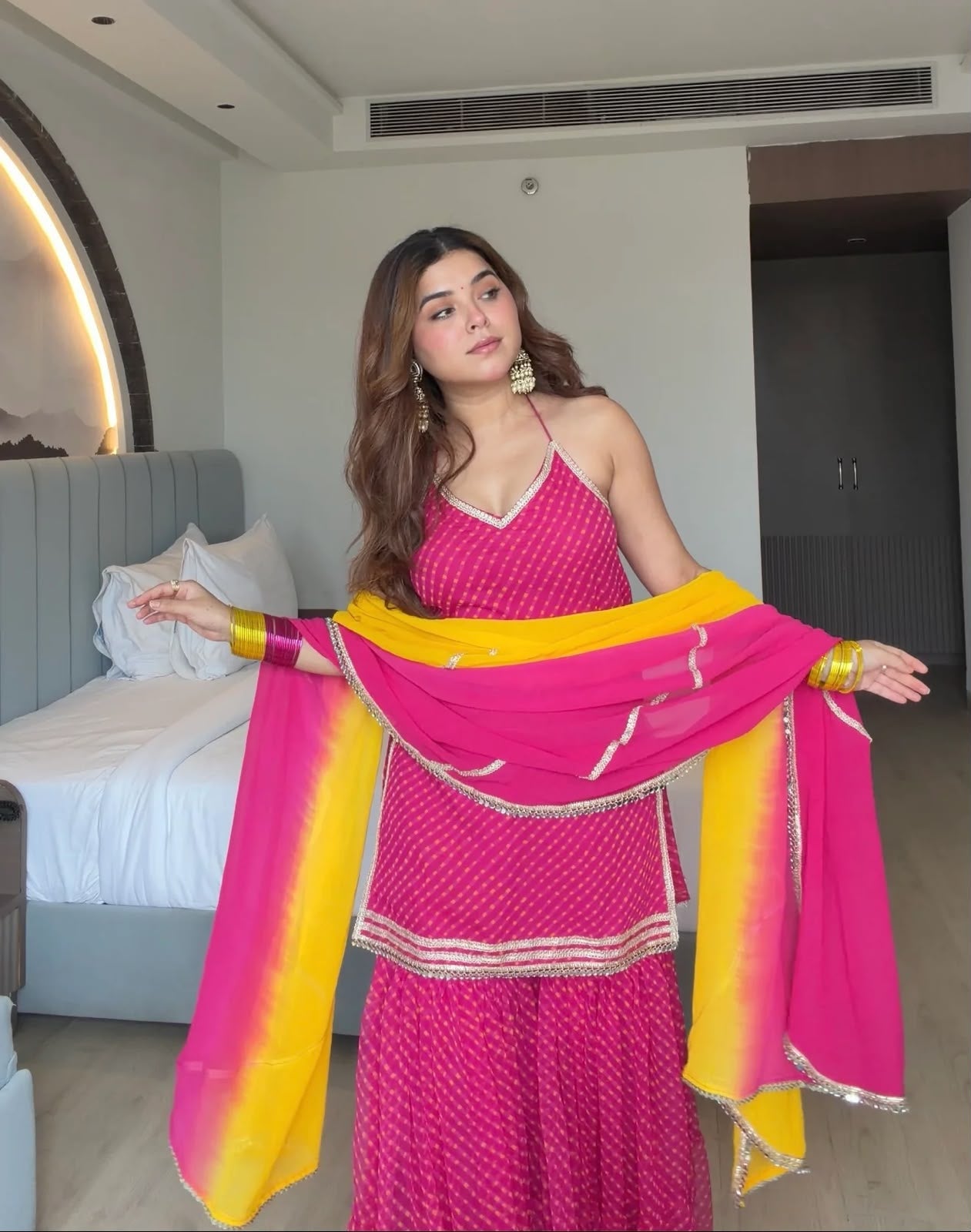 Zynara Meherza Designer Sharara Set