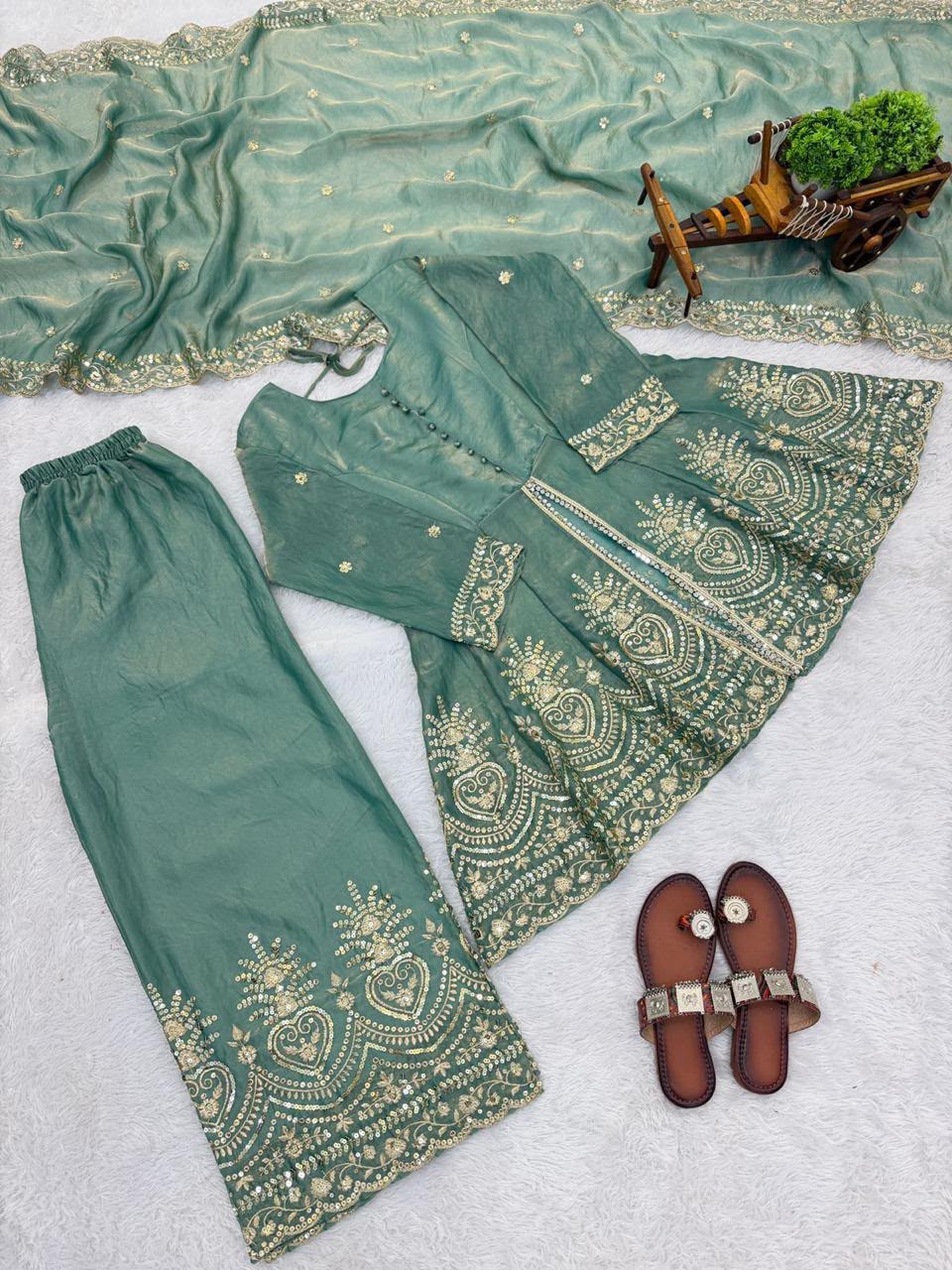 Zynara Afsana Palazzo Set