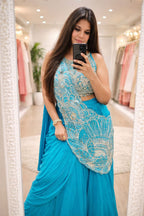 Zynara Noor-e-Raqs Lehenga Saree