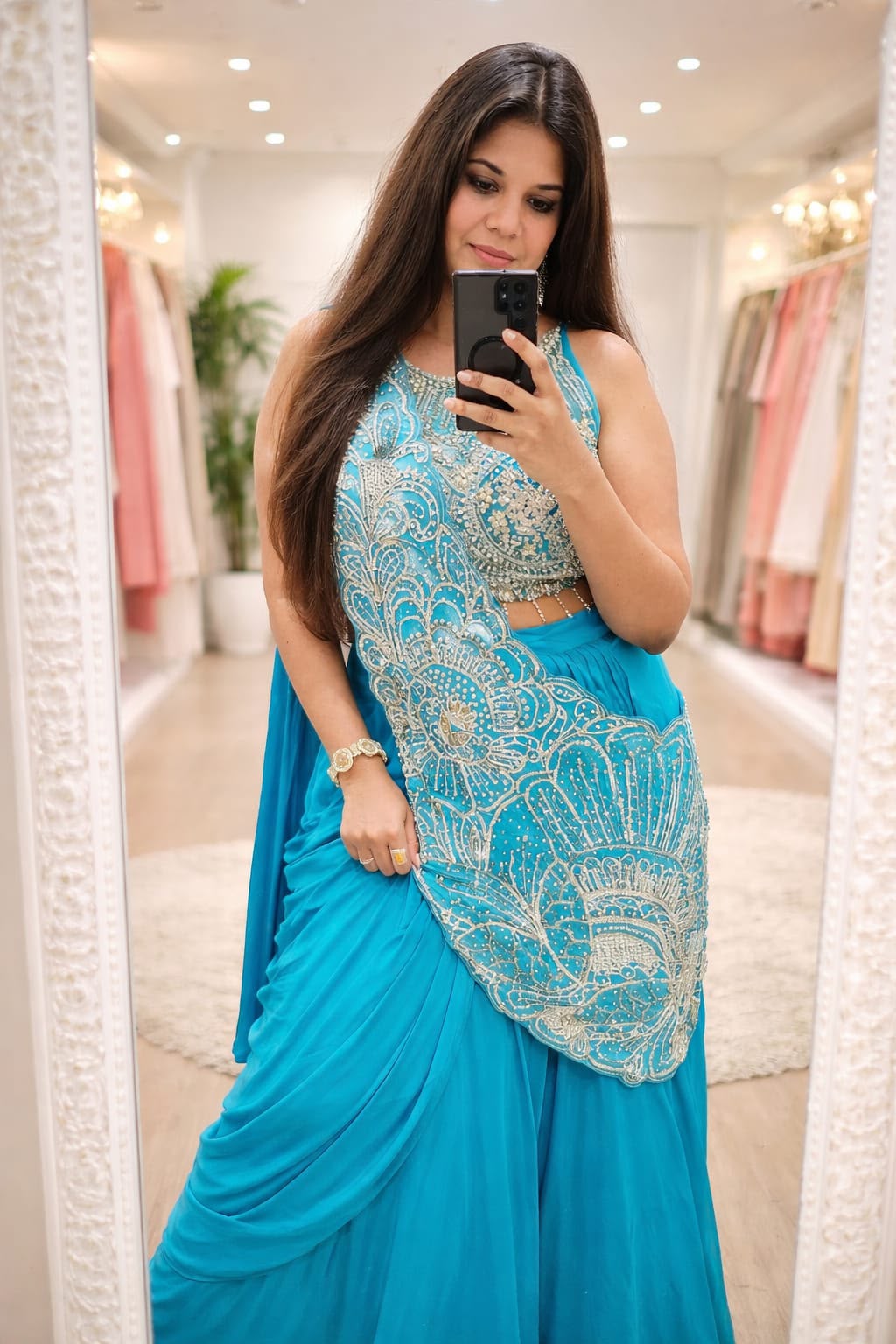 Zynara Noor-e-Raqs Lehenga Saree