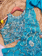 Zynara Noor-e-Raqs Lehenga Saree