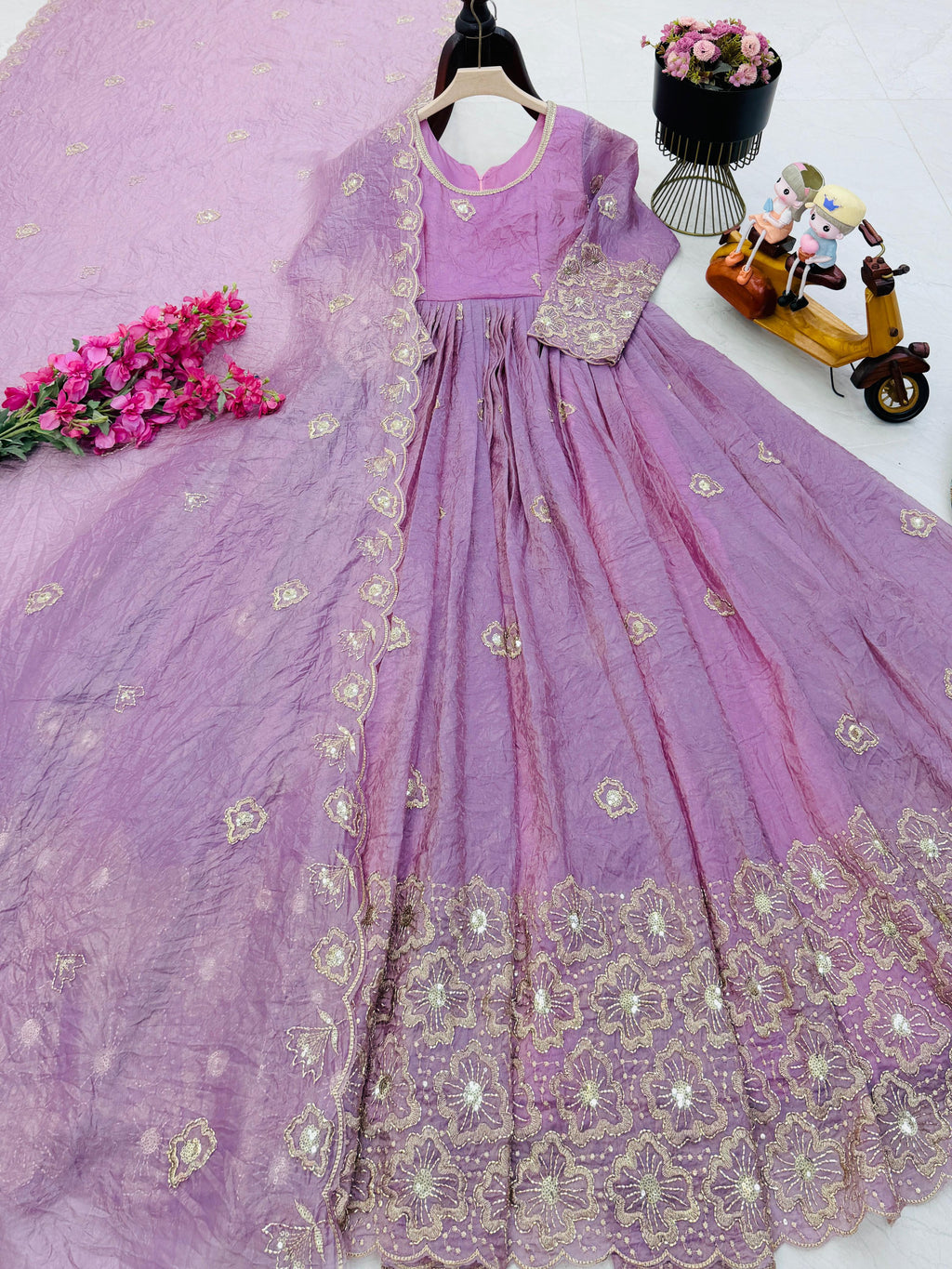 Celeste Noor Anarkali Set