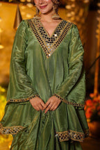 Chandrika Olive Ivory