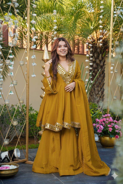Chandrika Olive Ivory
