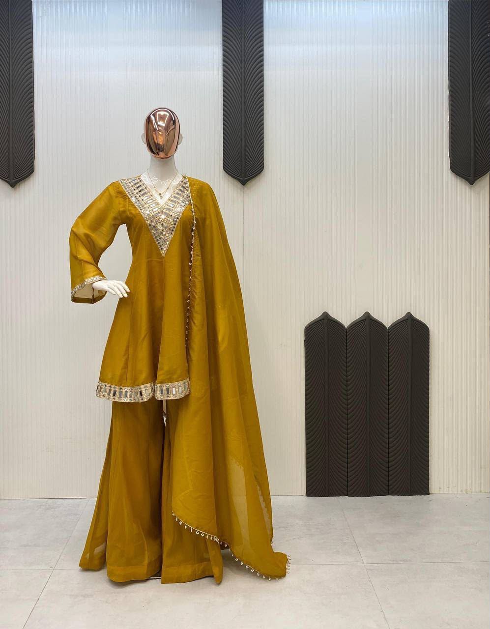 Chandrika Olive Ivory