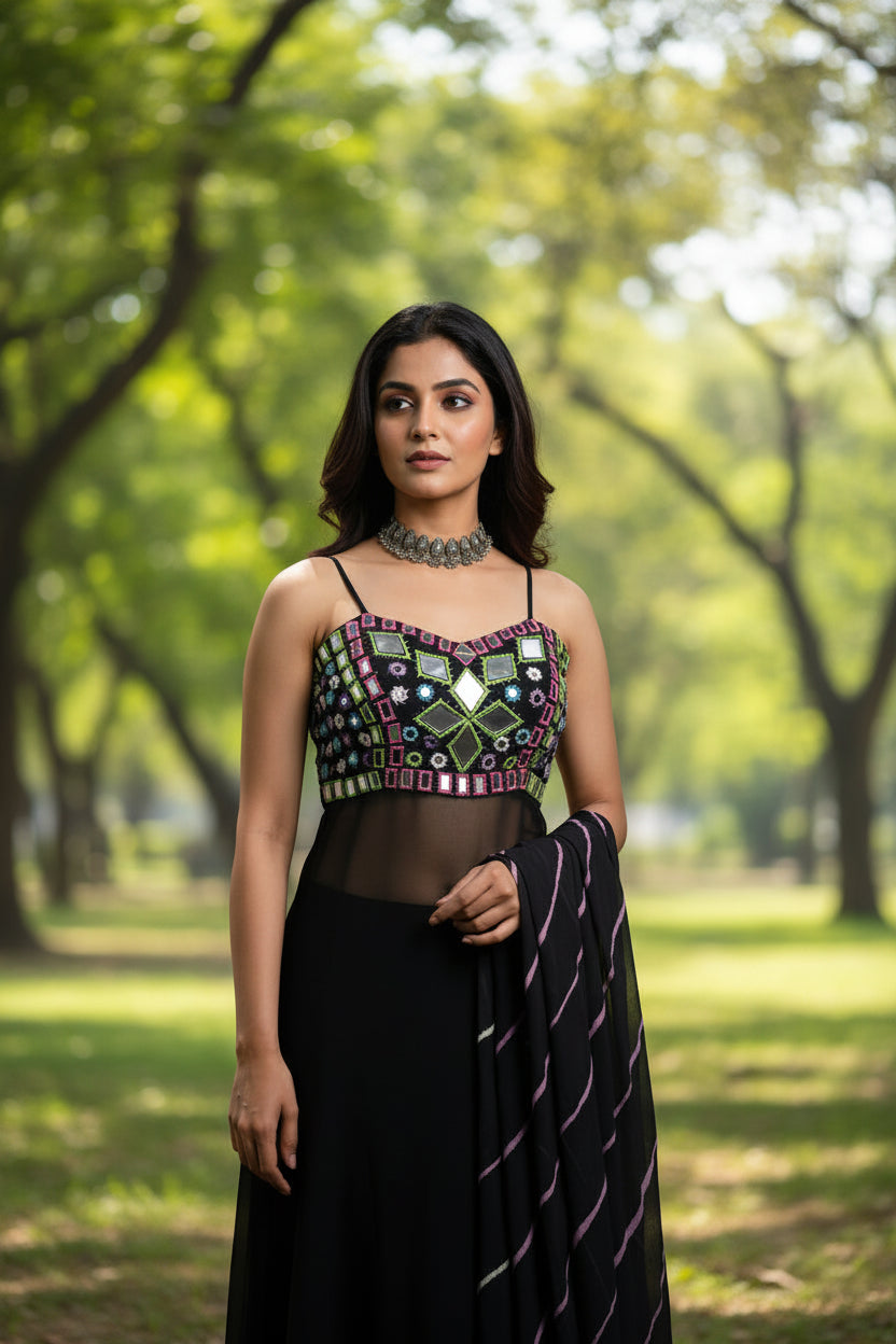 Zynara Aaina Navratri Suit